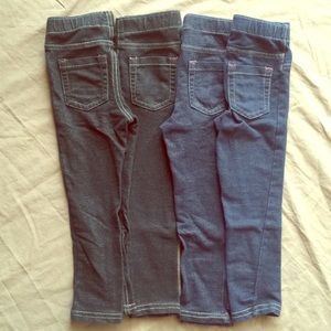 Circo jeggings, 3T, 4 pairs